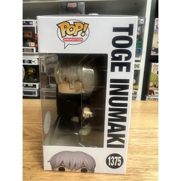 LIMITED EDITION CHASE Toge Inumaki Funko Pop #1375 Jujutsu Kaisen Snakes Fangs - Picture 4 of 6